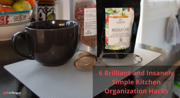 6 Brilliant and Insanely Simple Kitchen Organization Hacks