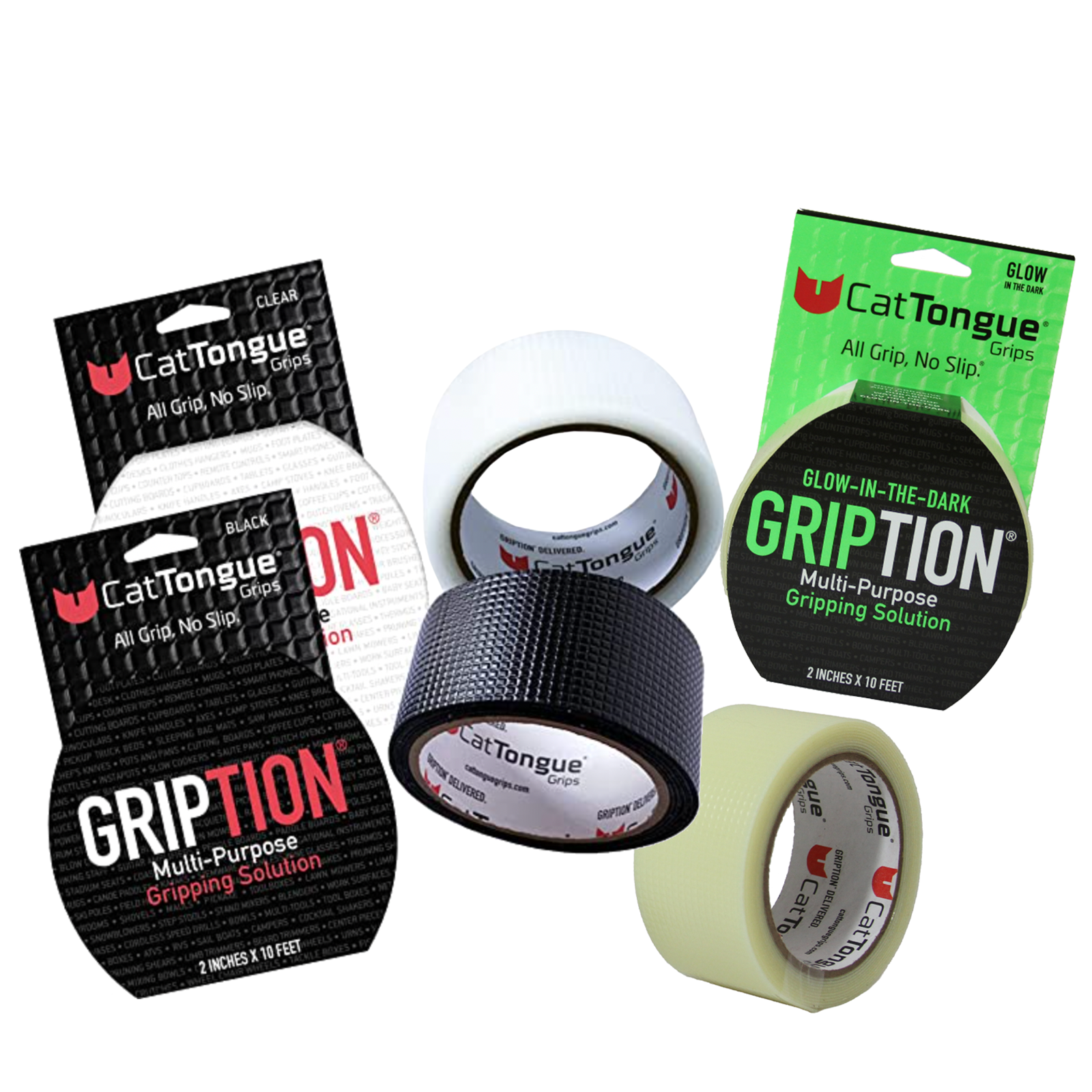 2 Rolls Grip Tape for Handles, 1inch x 10ft Silicone Rubber Grip Wrap Tape,  Self Fusing Grip Tape for Bicycle Bar Gymnastics Fitness Sports Equipment