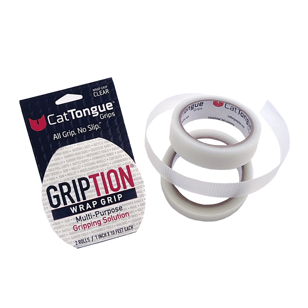 CatTongue Grips Non-Abrasive Gription Roll, Clear 