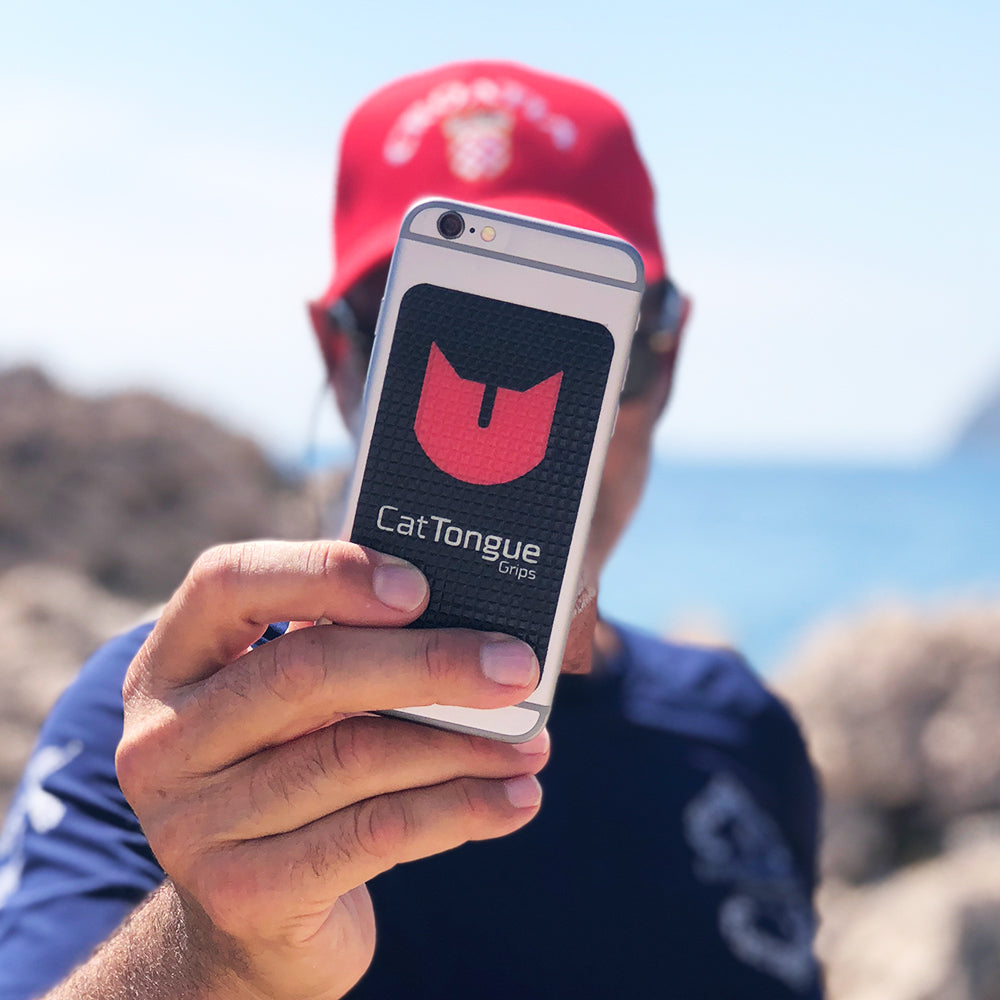 GET A GRIP with CatTongue Grips