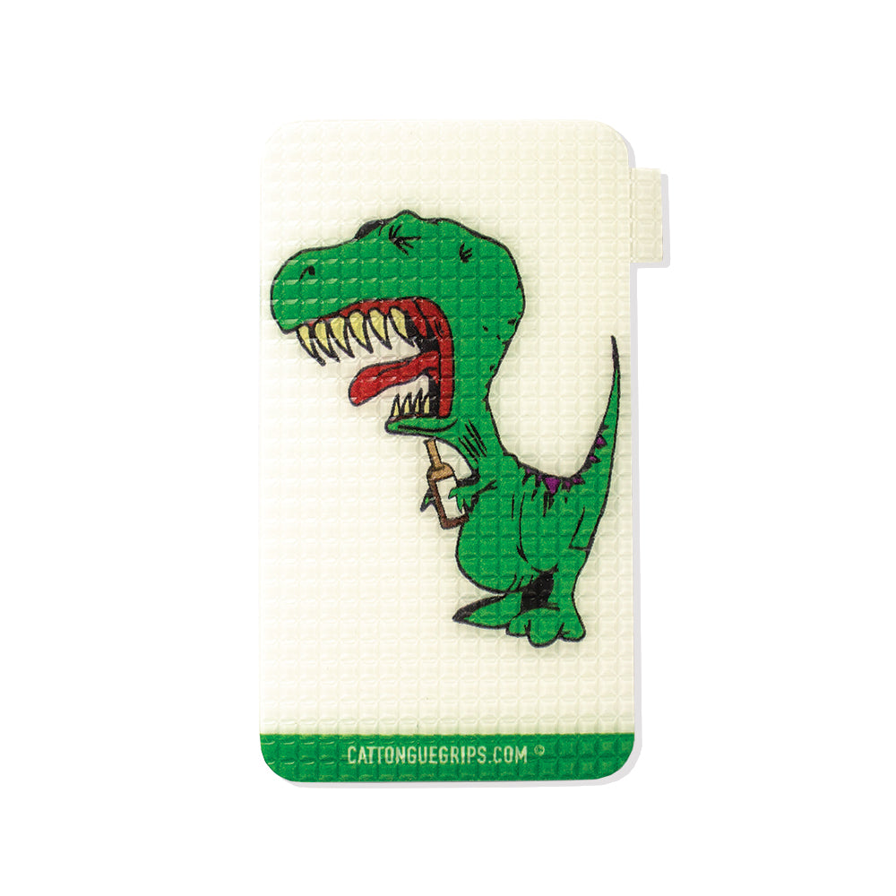 Small Dino-Sore-Us cell phone grip