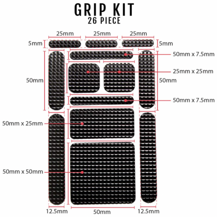 Non-Abrasive Grip Kit